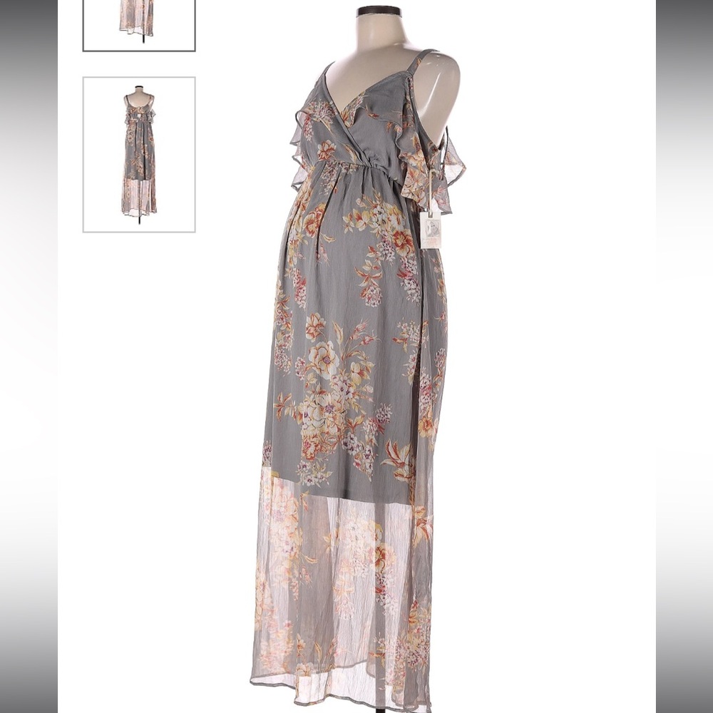Jessica Simpson Maternity Floral Dress